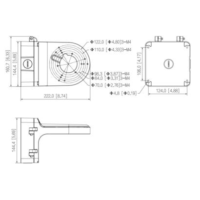 dahua-dh-pfb206w-wall-mount-bracket