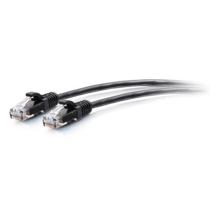 c2g-1ft-03m-cat6a-snagless-unshielded-utp-slim-ethernet-network-patch-cable-black-cable-de-interconexion-rj-45-m-a-rj-45-m-30-cm