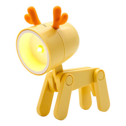 lampara-de-mesa-realpower-486315-led-naranja-amarillo