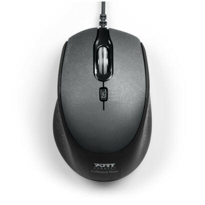 raton-port-designs-900711-b-hogar-mano-derecha-usb-tipo-a-3200-dpi