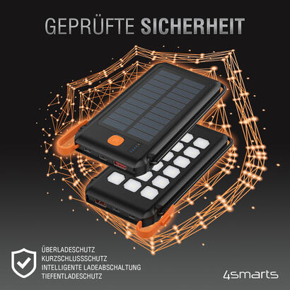 4smarts-solar-powerbank-titanpack-flex-10000mah-stand-lampe