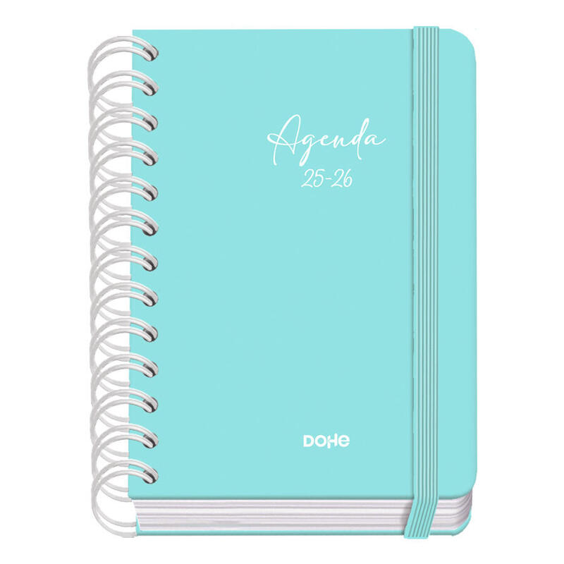 dohe-agenda-escolar-serenity-wireo-a6-espiral-doble-dp-tapa-dura-verde-2025-2026 dohe-agenda-escolar-serenity-wireo-a6-espiral-doble-dp-tapa-dura-verde-2025-2026