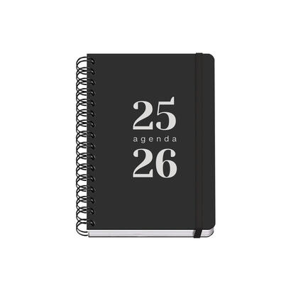 dohe-agenda-escolar-grammar-a5-espiral-doble-dp-tapa-pp-negro-2025-2026