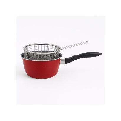 cazo-con-cestillo-magefesa-k2-rojo-16-acero-antiadherente-acero-inoxidable-todo-tipo-cocinas