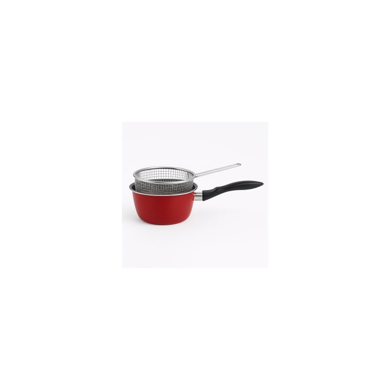 cazo-con-cestillo-magefesa-k2-rojo-16-acero-antiadherente-acero-inoxidable-todo-tipo-cocinas