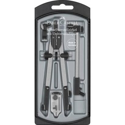 faber-castell-compas-de-ajuste-rapido-con-alargadera-articulaciones-en-ambos-brazos-accesorios-de-recambio-