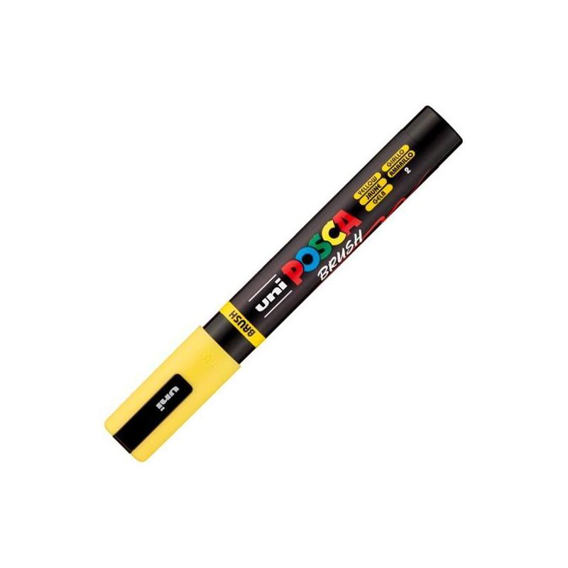 posca-marcador-pc-5br-brush-punta-m-semiflexible-amarillo