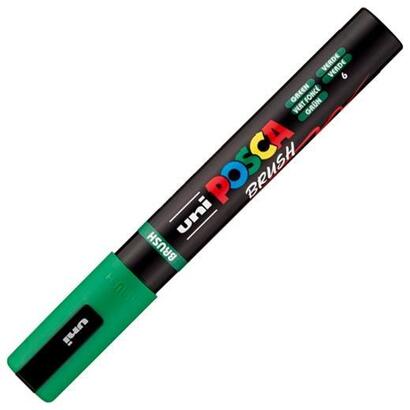 posca-marcador-pc-5br-brush-punta-m-semiflexible-verde