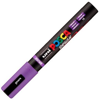 posca-marcador-pc-5br-brush-punta-m-semiflexible-violeta