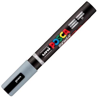 posca-marcador-pc-5br-brush-punta-m-semiflexible-gris