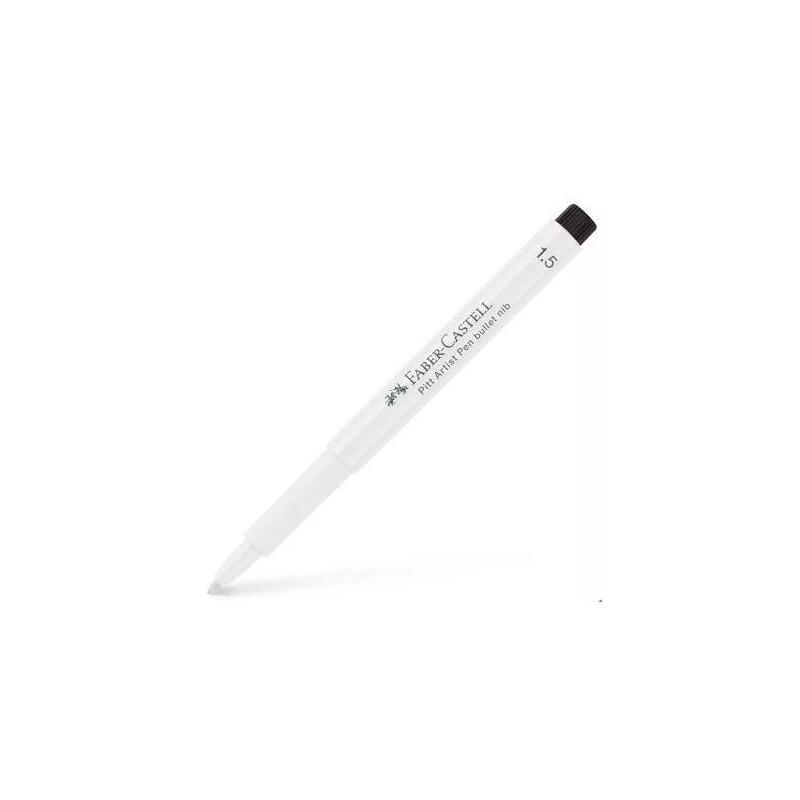 pack-de-5-unidades-faber-castell-rotulador-permanente-pitt-artist-pen-punta-redonda-15mm-blanco