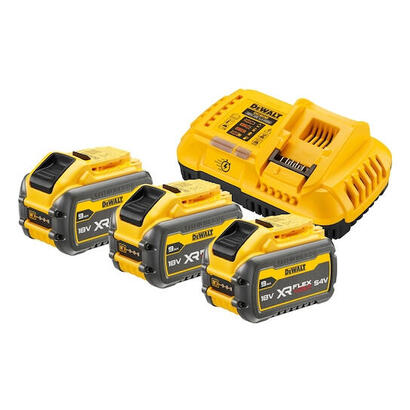 cargador-dewalt-dcb118x3-qw-3x-54v-akku-starter-set