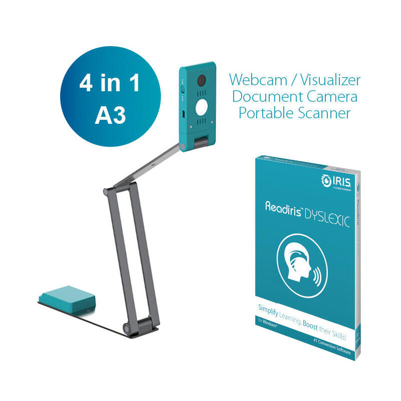 iris-iriscan-visualizer-7-readiris-dyslexic-20-escaner-de-captura-aerea-4160-x-3120-dpi-a3-azul-artico-plata