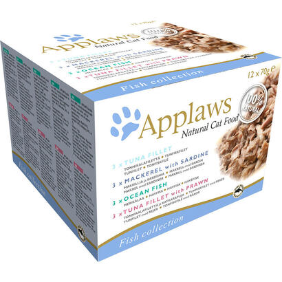 applaws-cat-tin-multipack-fish-collection-12x70g
