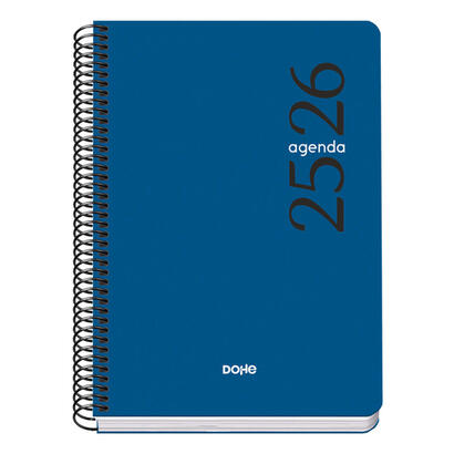 dohe-agenda-escolar-esencial-a5-espiral-dp-tapa-pp-colores-surtidos-2025-2026