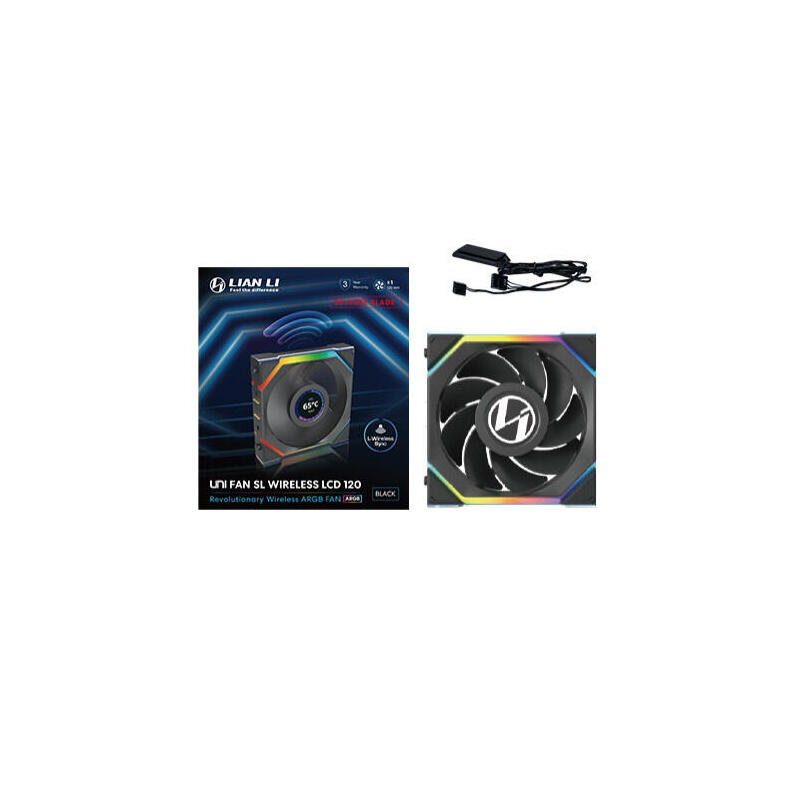 ventilador-pc-120x125-lian-li-unifan-sl-wireless-lcd-rv-bk ventilador-pc-120x125-lian-li-unifan-sl-wireless-lcd-rv-bk