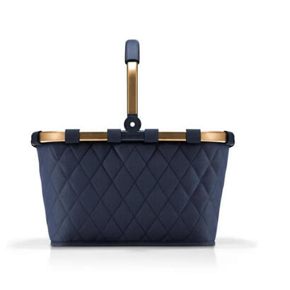 reisenthel-carrybag-frame-rhombus-midnight-dorado