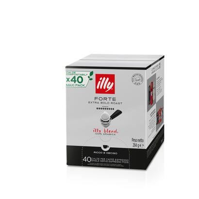 illy-forte-dosis-de-cafe-tueste-oscuro-40-piezas