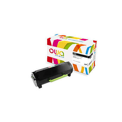 owa-toner-compatible-con-lexmark-51b0ha0-negro-8500-s