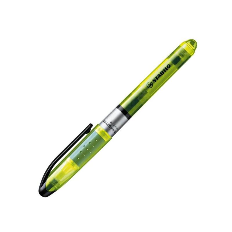 pack-de-10-unidades-stabilo-navigator-marcador-fluorescente-zona-de-agarre-diseno-delgado-practico-clip-para