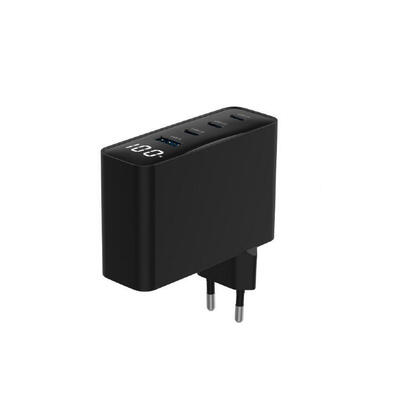 ladowarka-uniwersalna-100w-gan-1xusb-a-3xusb-c-szybkie-ladowanie-lcd-negro