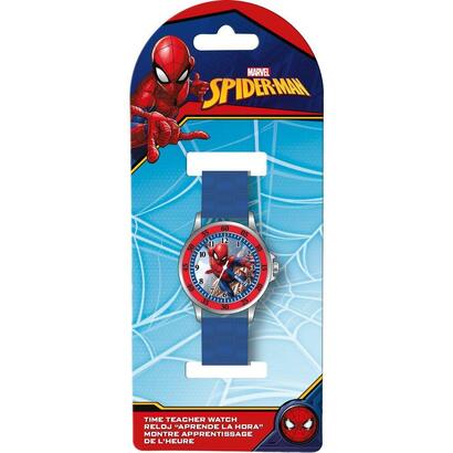 reloj-analogico-spiderman-marvel