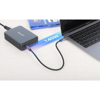 manhattan-4-port-gan-usb-power-delivery-lademation-240w