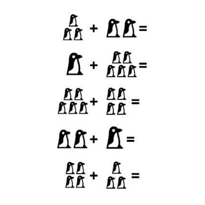 trodat-plus-symbol-rechenroller-pinguin-design-ab-1-klasse