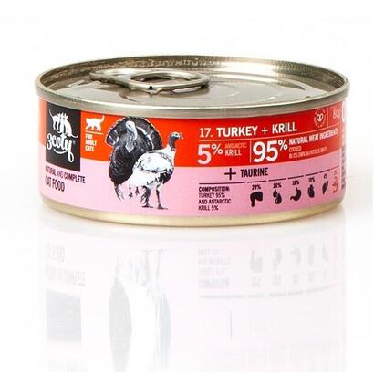 3coty-turkey-with-krill-comida-humeda-para-gatos-80g
