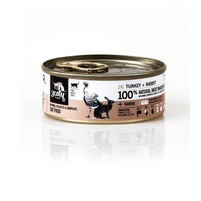 3coty-turkey-with-rabbit-comida-humeda-para-gatos-80g