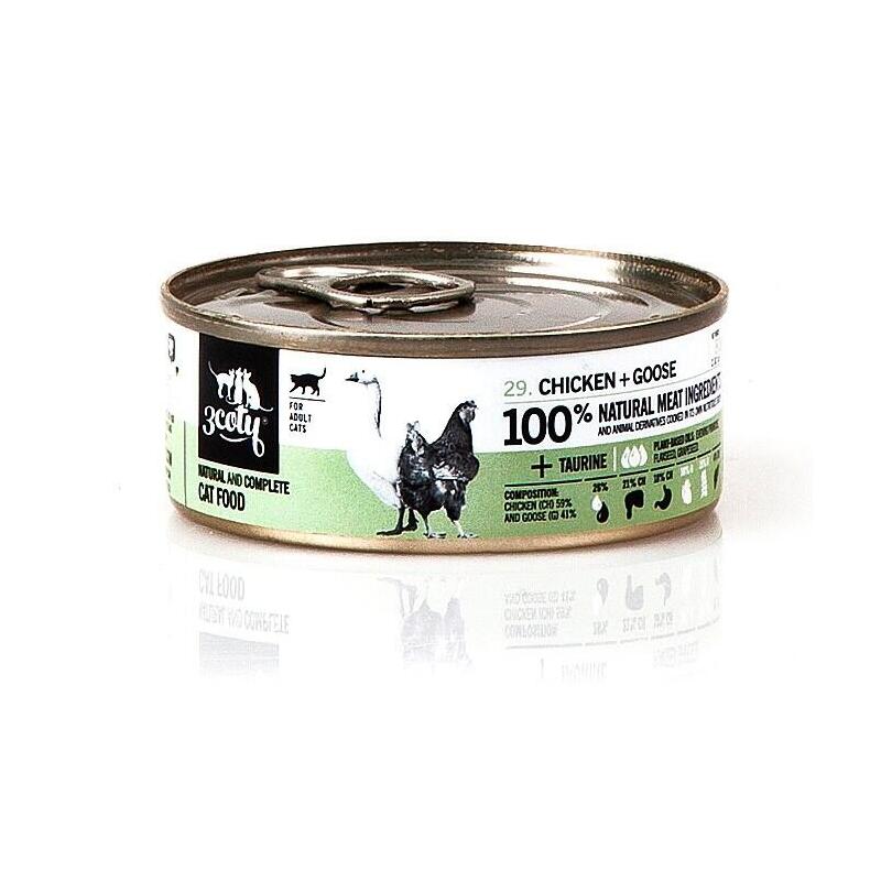 3coty-chicken-with-goose-comida-humeda-para-gatos-80g