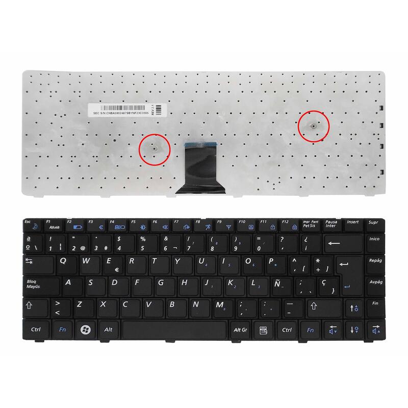 teclado-para-portatil-samsung-np-r522-np-r520-r520-r522-castellano teclado-para-portatil-samsung-np-r522-np-r520-r520-r522-castellano