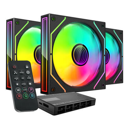 kit-3-ventiladores-auxiliar-mf-3d-pro-negro-mars-gaming-3x-ventiladores-120mm-argb-control-remoto-hasta-1600-rpm