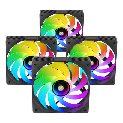 kit-4-ventiladores-pc-auxiliar-mf-si4kit-a-rgb-infinity-negro-mars-gaming-4x-ventiladores-ultrasilenciosos-argb-mando-a-distanci
