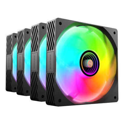 kit-4-ventiladores-pc-auxiliar-mf-si4kit-a-rgb-infinity-negro-mars-gaming-4x-ventiladores-ultrasilenciosos-argb-mando-a-distanci