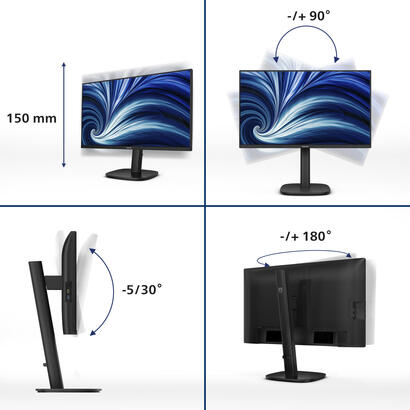 monitor-philips-3000-series-24b2u330100-238-1920-x-1080-pixeles-full-hd-lcd-negro