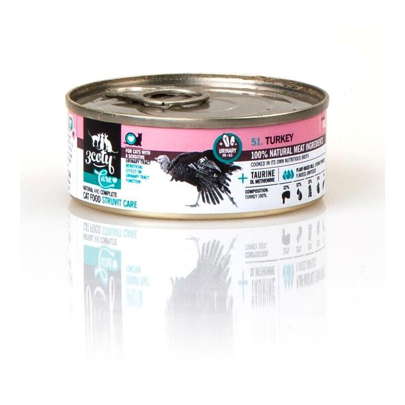 3coty-turkey-struvite-care-for-cats-with-sensitive-urinary-tract-80g