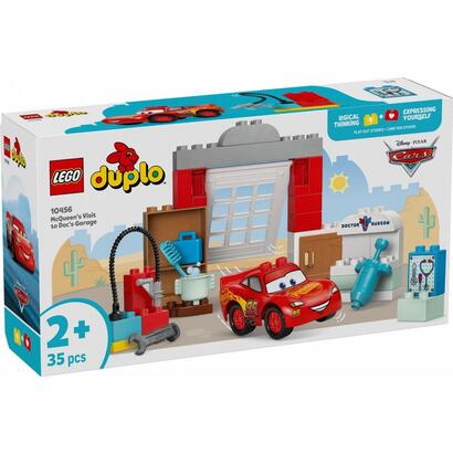 lego-10456-duplo-disney-mcqueen-s-visit-to-doc-s-workshop