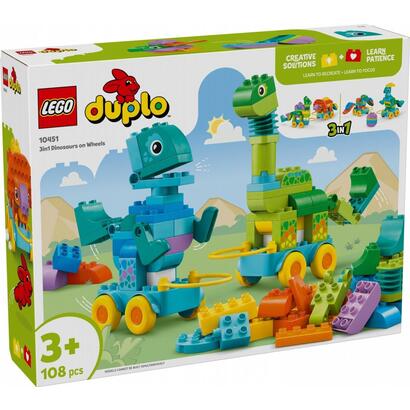 lego-10451-duplo-ciudad-dinosaurios-sobre-ruedas-set-3-en-1