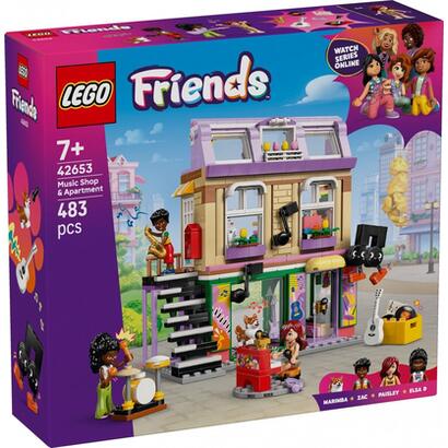 lego-42653-friends-tienda-musical-y-apartamento