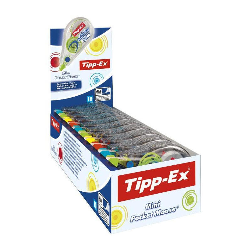 caja-de-corrector-de-escritura-en-cinta-bic-mini-pocket-mouse-926397-5mm-x-6m-10-unidades