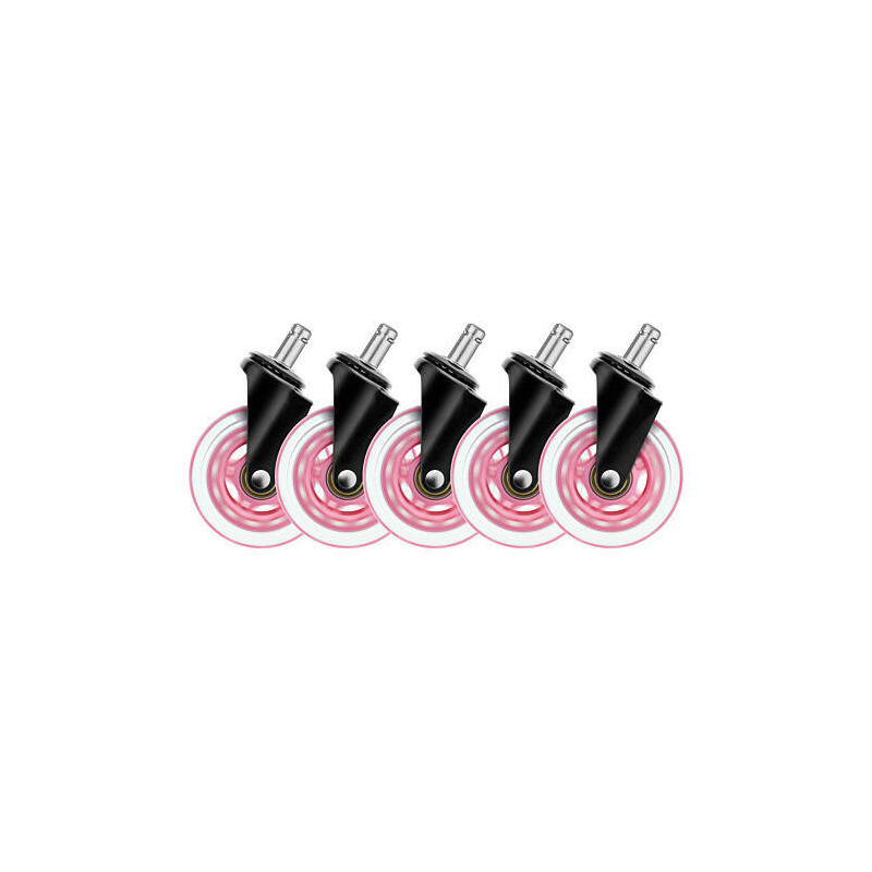 deltaco-rgb-rollen-f-gamingsthle-5er-pack-pink deltaco-rgb-rollen-f-gamingsthle-5er-pack-pink