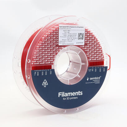 gembird-high-speed-petg-filament-rojo-175-mm-1-kg