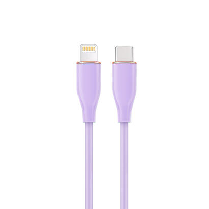 gembird-premium-silicon-usb-tipo-c-to-8-pins-charging-data-cable-15m-violet