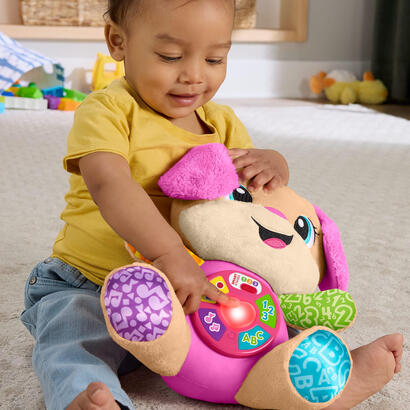 fisher-price-learning-fun-dog-friend-cuddly-toy-pinklight-brown-jfd31