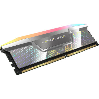 memoria-corsair-48-gb-ddr5-8400-2x-24-gb-plateada-cmhc48gx5m2x8400c40-vengeance-rgb-intel-xmp-cmhc48gx5m2x8400c40