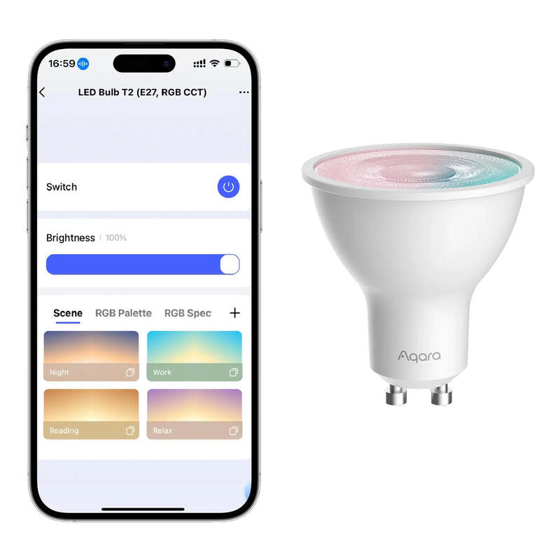 aqara-led-bulb-t2-rgb-cct-gu10 aqara-led-bulb-t2-rgb-cct-gu10