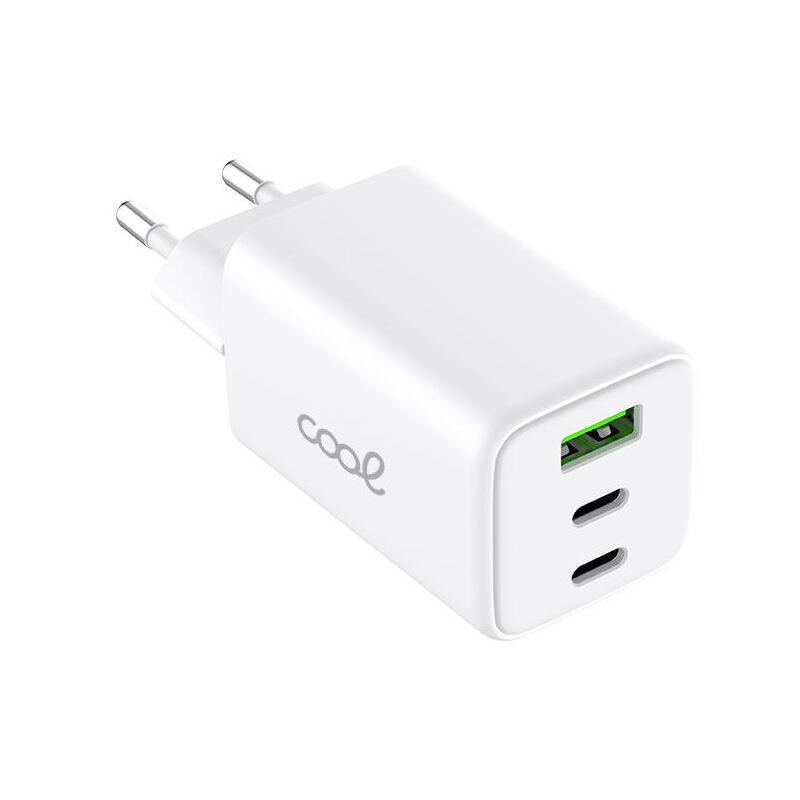 cool-cargador-red-universal-ultra-fast-pd-port-x3-2x-tipo-c-1x-usb-65w-gan-blanco cool-cargador-red-universal-ultra-fast-pd-port-x3-2x-tipo-c-1x-usb-65w-gan-blanco