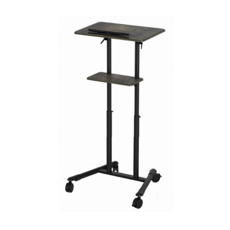 gembird-mobile-lecture-desk-with-caster-wheels-black gembird-mobile-lecture-desk-with-caster-wheels-black