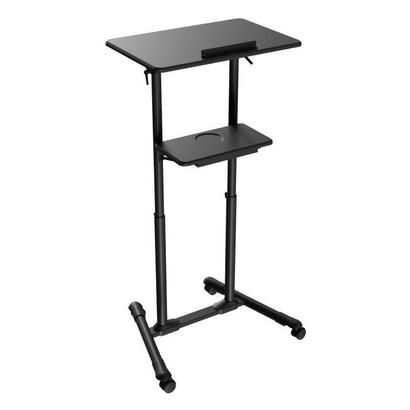 pupitre-de-conferencia-movil-gembird-con-ruedas-pivotantes-negro